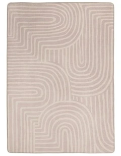 Idra Abstract Rollie Pollie Playmat in Neutral
