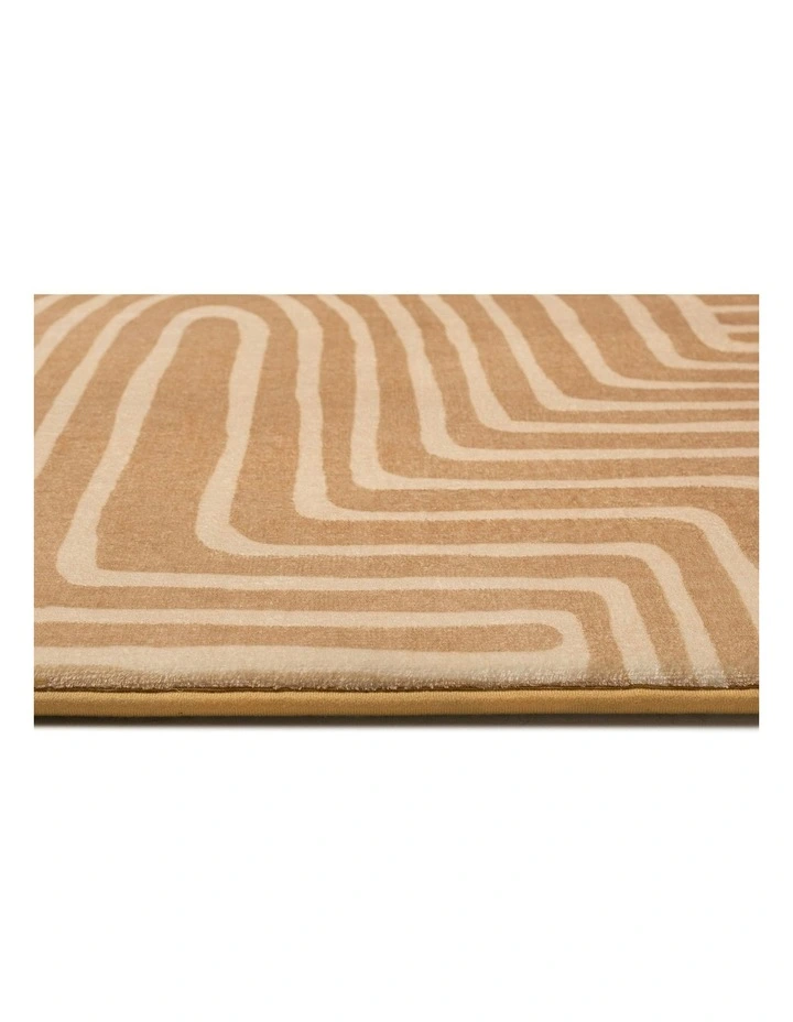 Koru Abstract Rollie Pollie Playmat in Brown image 3