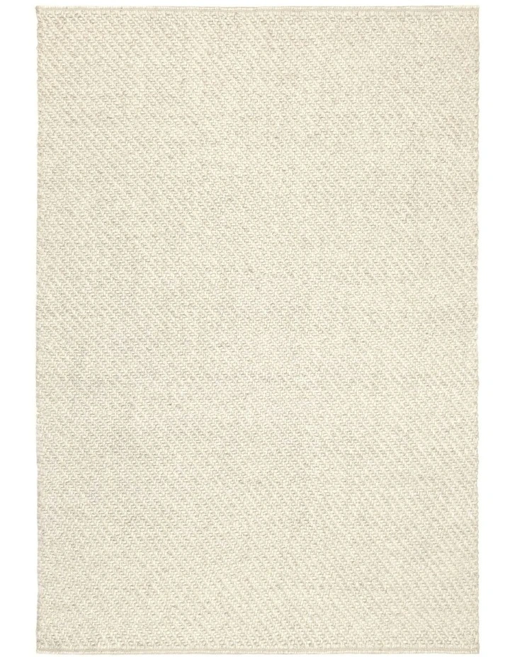 Noemie Chunky Wool Rug in Cream/Beige image 1