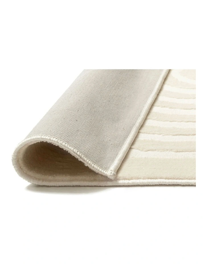 Kaveri Modern Washable Rug in Neutral image 4