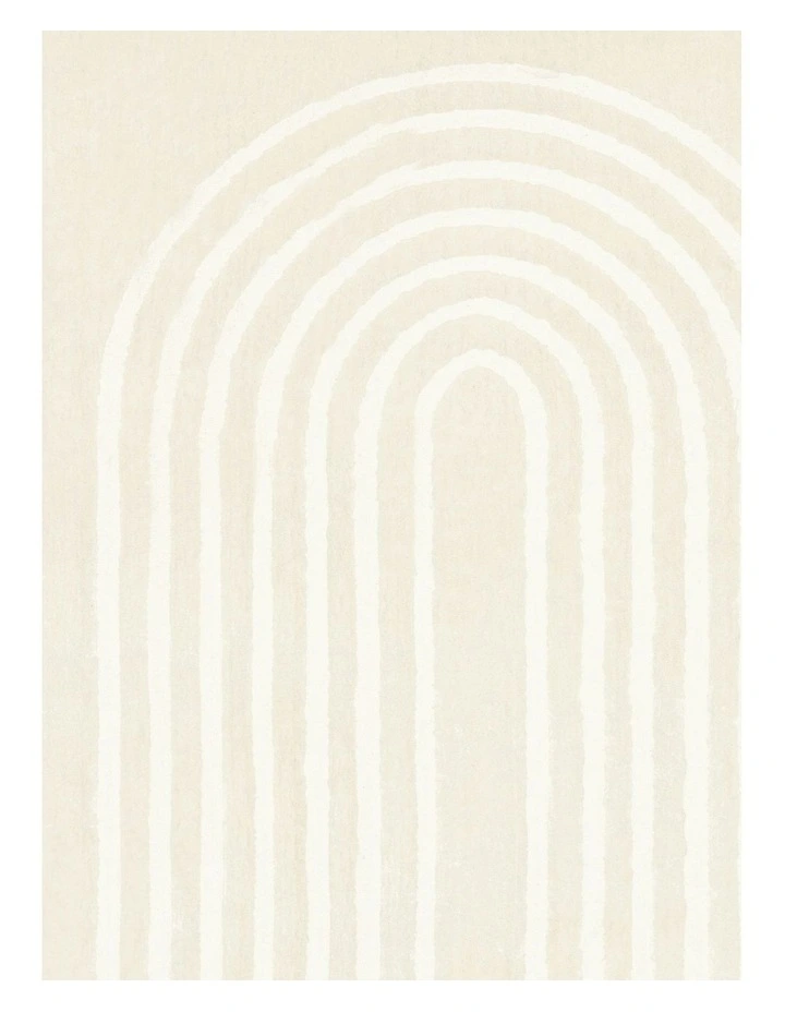 Kaveri Modern Washable Rug in Neutral image 5