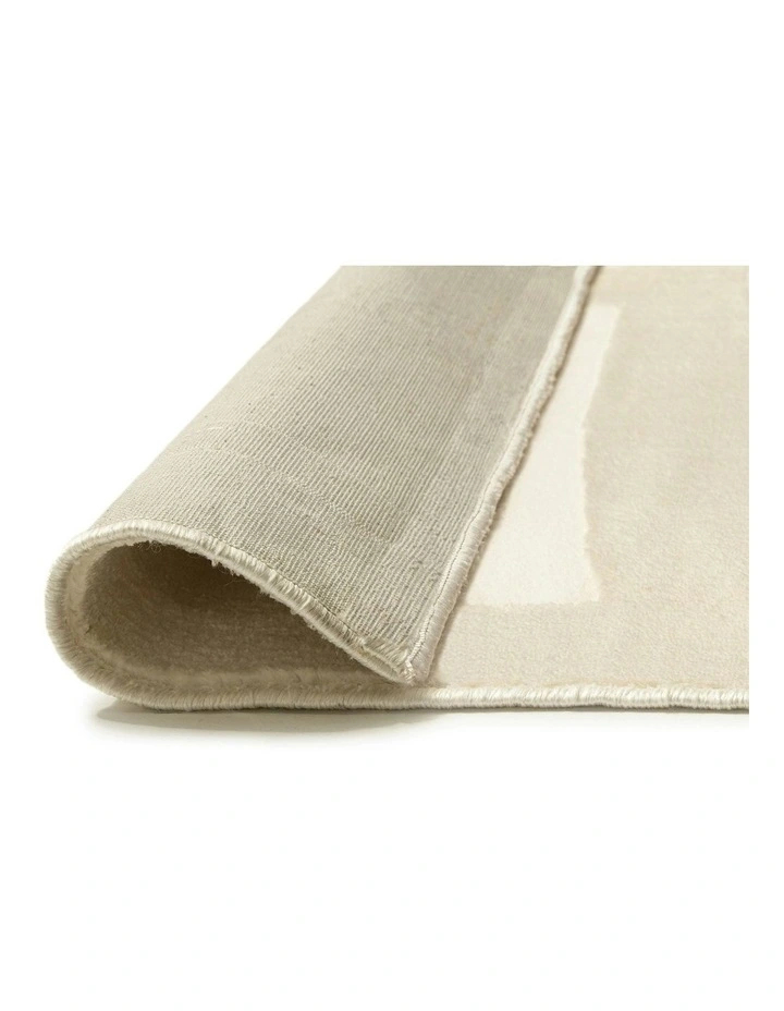 Arisa Geometric Washable Rug in Neutral image 4