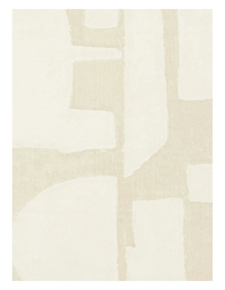 Arisa Geometric Washable Rug in Neutral image 5