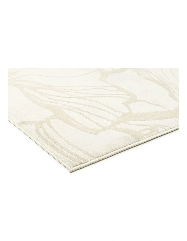 Safiya Abstract Washable Rug in Neutral image 2