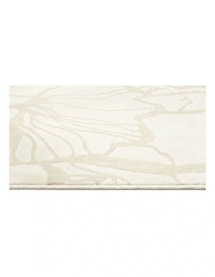 Safiya Abstract Washable Rug in Neutral image 3