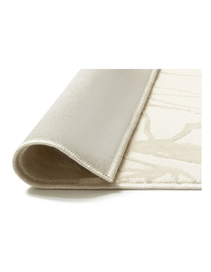 Safiya Abstract Washable Rug in Neutral image 4