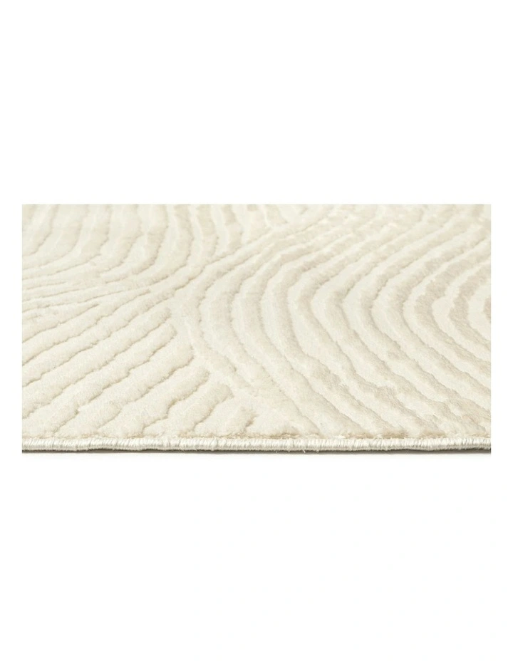 Idina Abstract Washable Rug in Neutral image 3