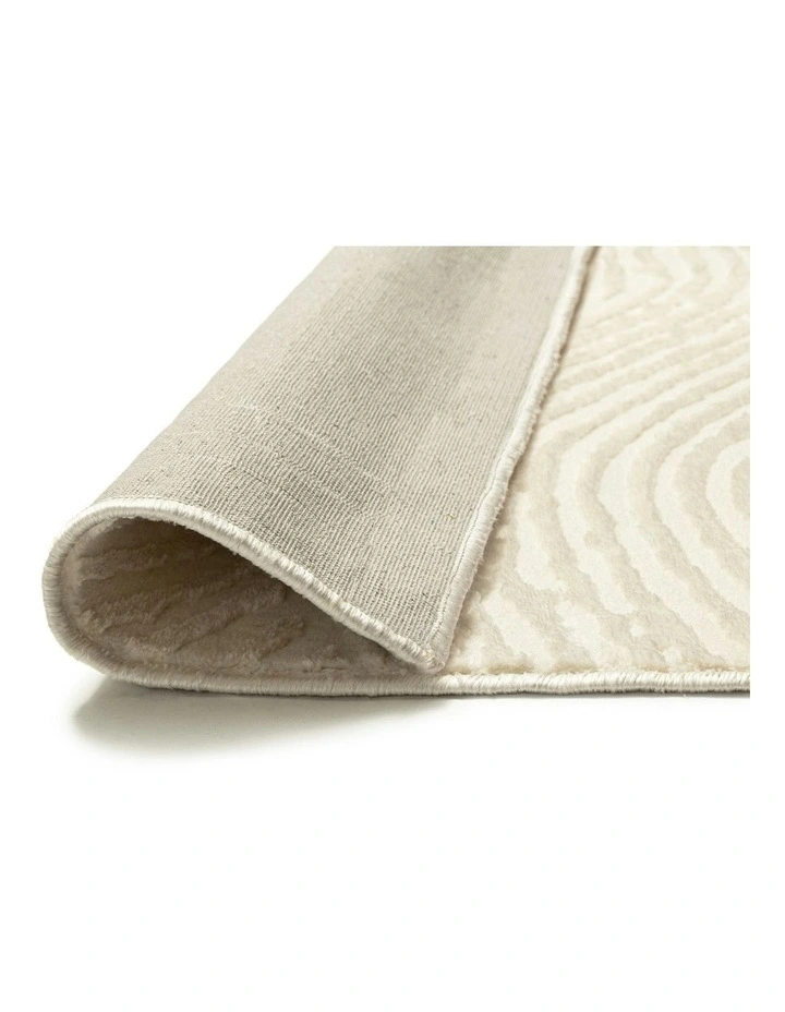 Idina Abstract Washable Rug in Neutral image 4