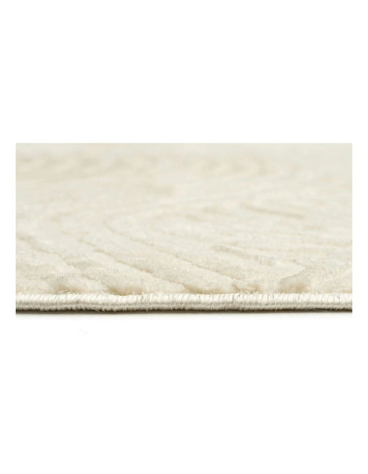 Idina Abstract Washable Rug in Neutral image 7