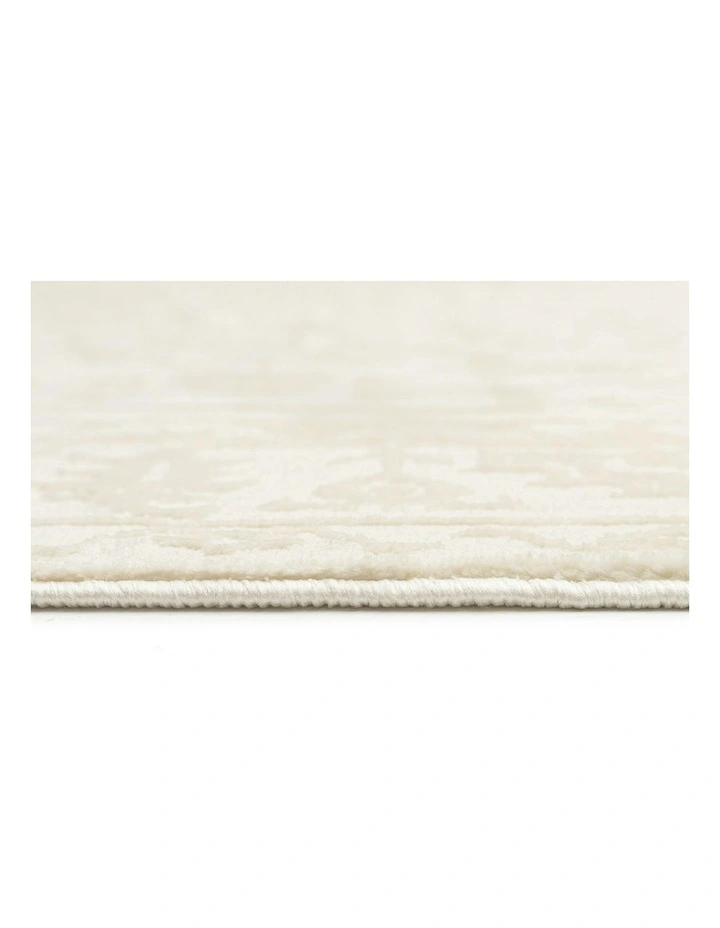 Lianda Medallion Washable Rug in Neutral image 6