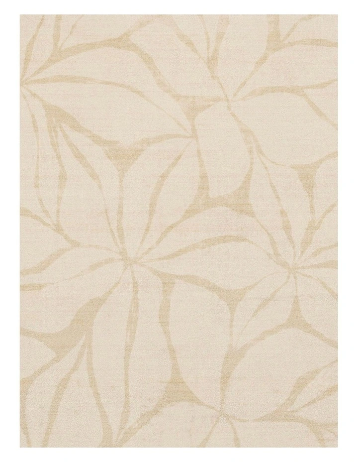 Talari Botanical Washable Rug in Warm Yellow image 5