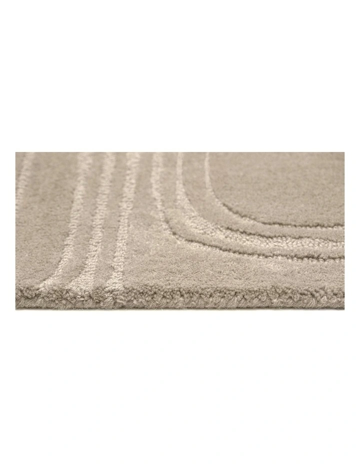 Jafina Abstract Hand-Tufted Rug in Beige image 6