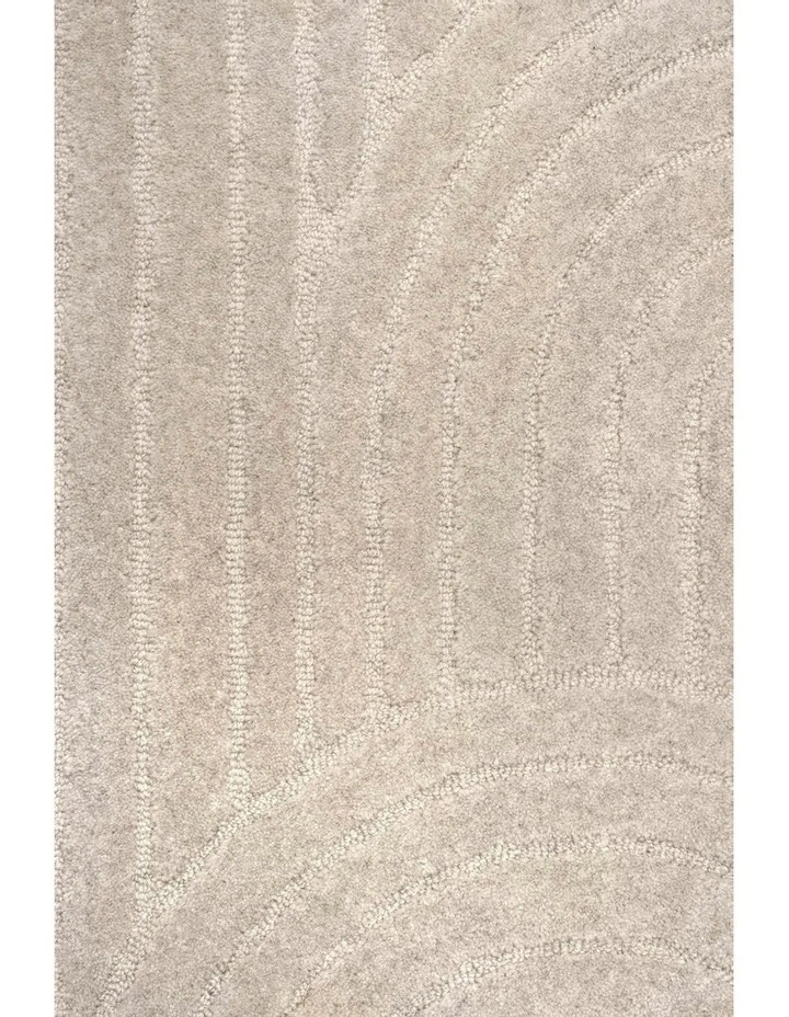 Moraya Rainbow Hand-Tufted Rug in Beige image 5