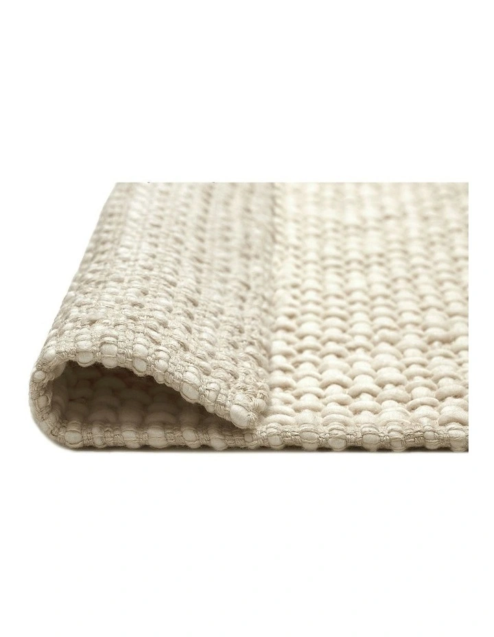 Nicar Handwoven Jute and Wool Rug in Ivory image 4