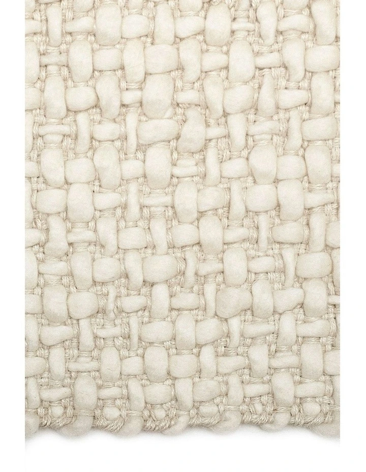 Nicar Handwoven Jute and Wool Rug in Ivory image 5