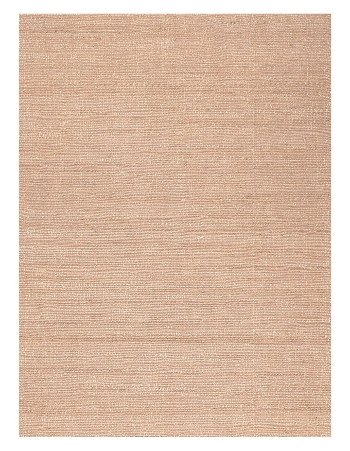 Briony Flatweave Jute and Cotton Rug in Peach image 4