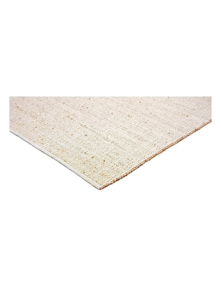 Naveya Flatweave Jute and Cotton Rug in Natural image 2