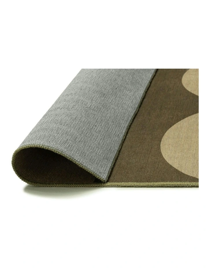 Inez Arch Stripe Indoor Outdoor Rug in Forest and Sage image 4