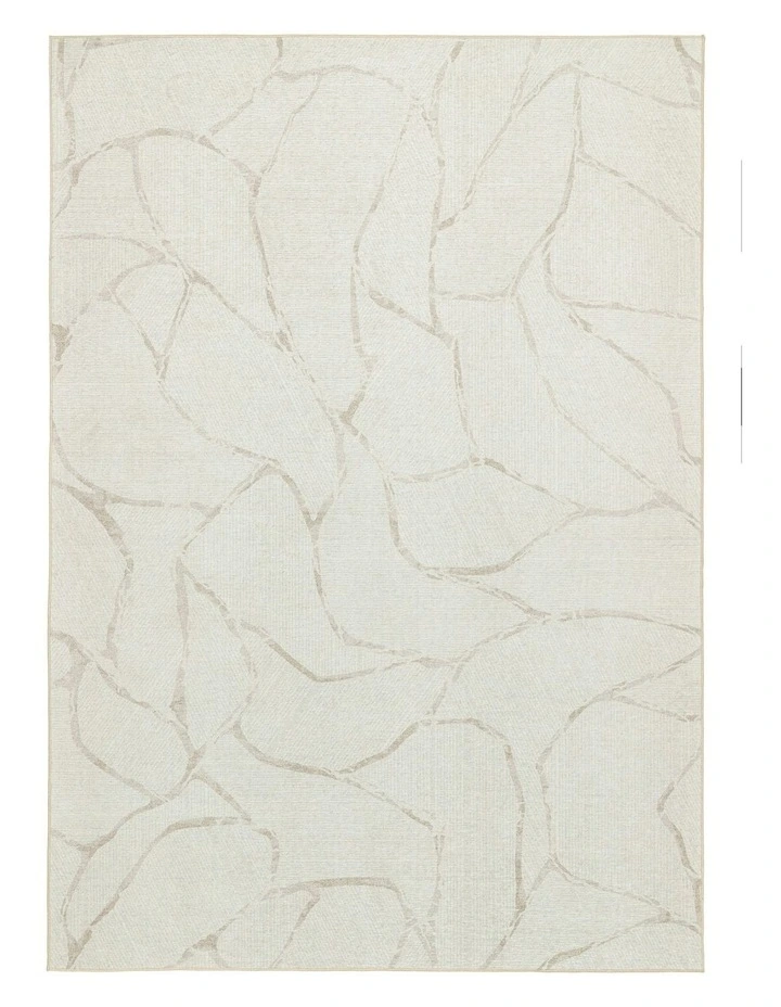 Cyra Indoor Outdoor Rug in Soft Beige/Warm Taupe image 1