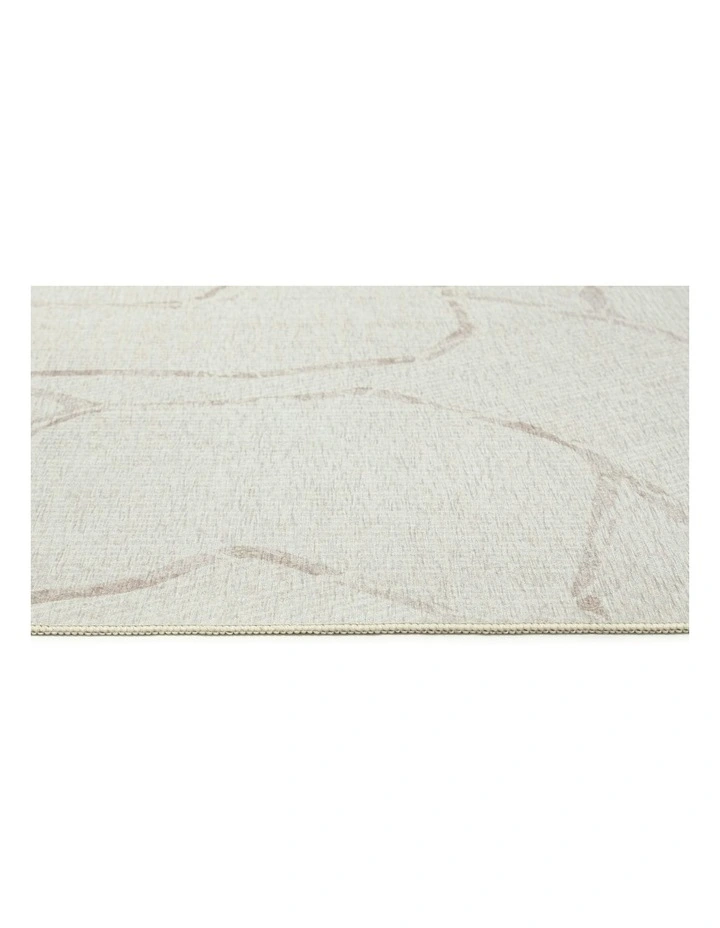 Cyra Indoor Outdoor Rug in Soft Beige/Warm Taupe image 3