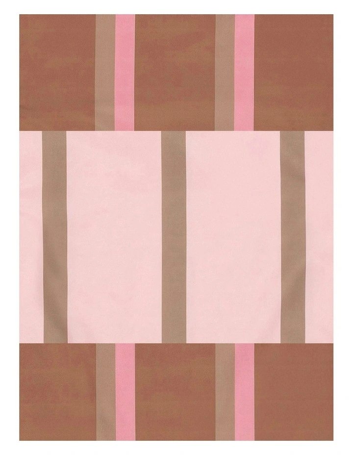 Cezara Beach Mat in Blush/Cinnamon image 5