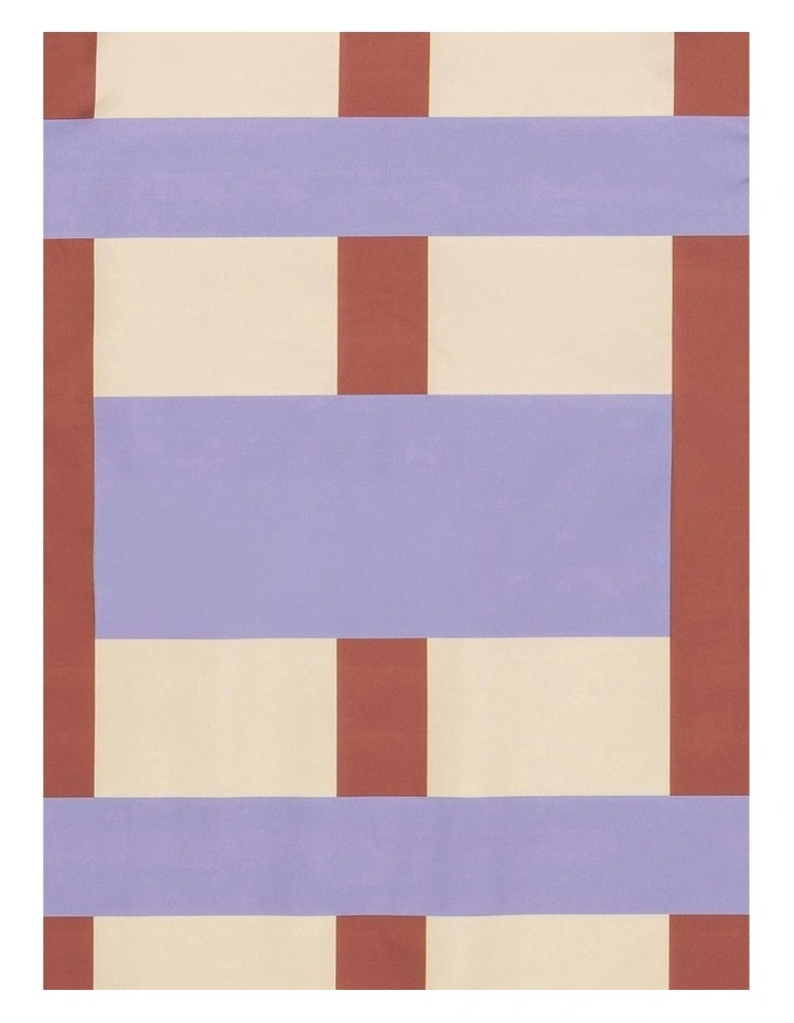Isandro Beach Mat in Lavendar/Sand image 5