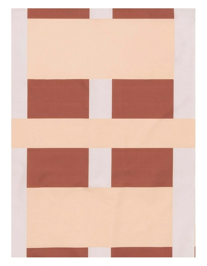 Brisa Beach Mat in Tan Milk and Umber image 5