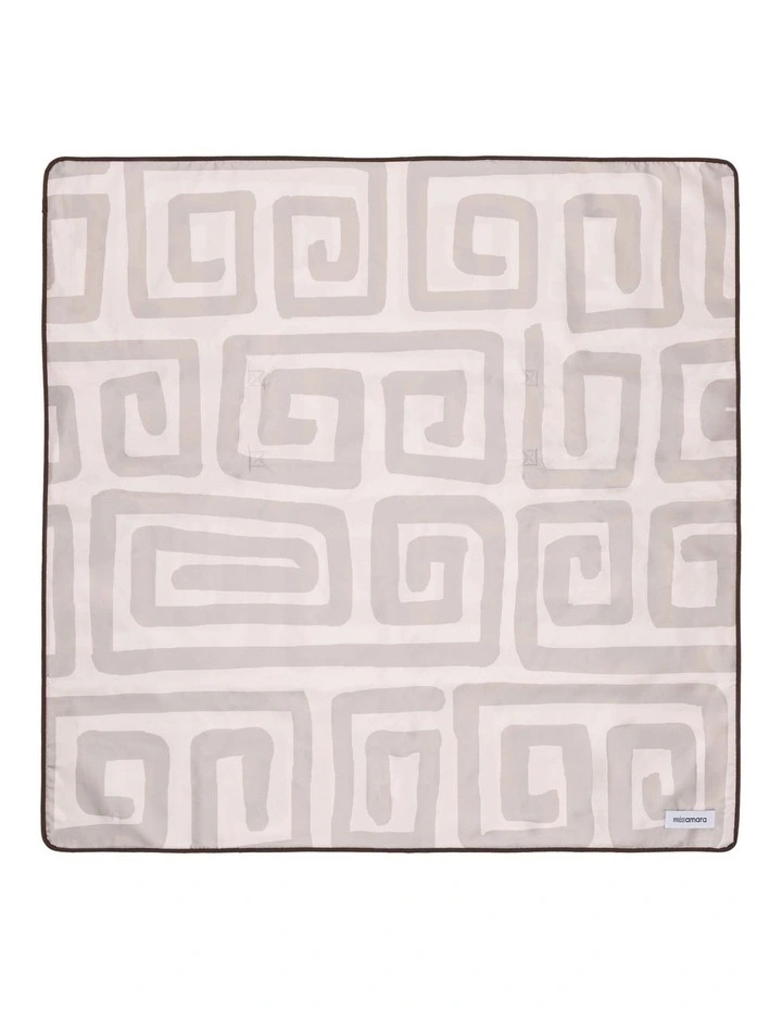 Orta Beach Mat in Tonal Ivory image 1
