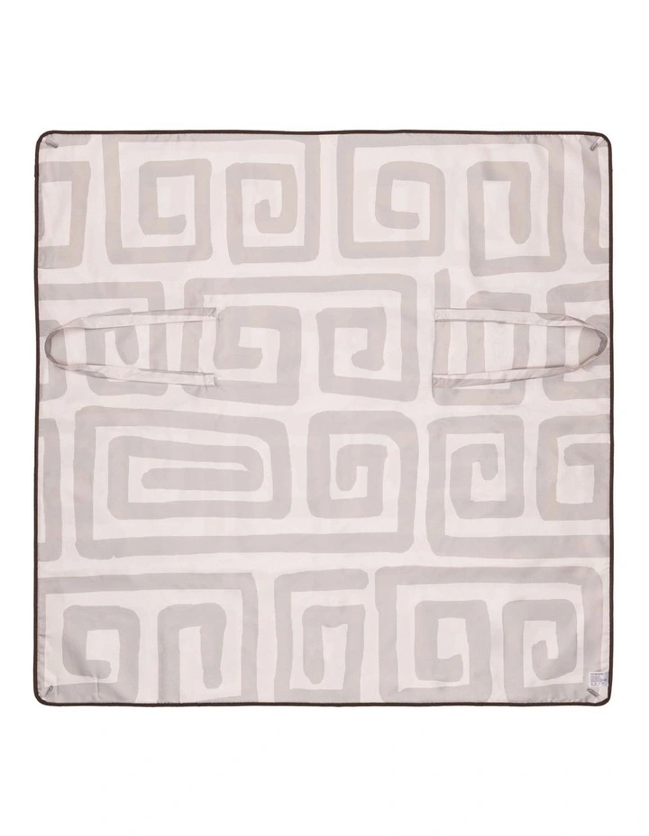 Orta Beach Mat in Tonal Ivory image 2