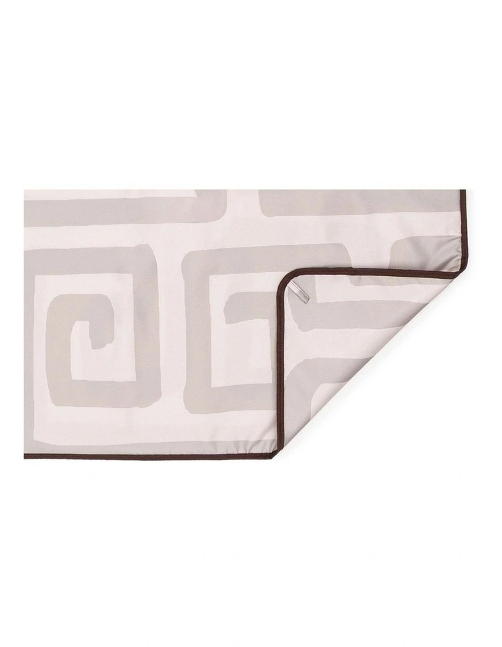 Orta Beach Mat in Tonal Ivory image 4