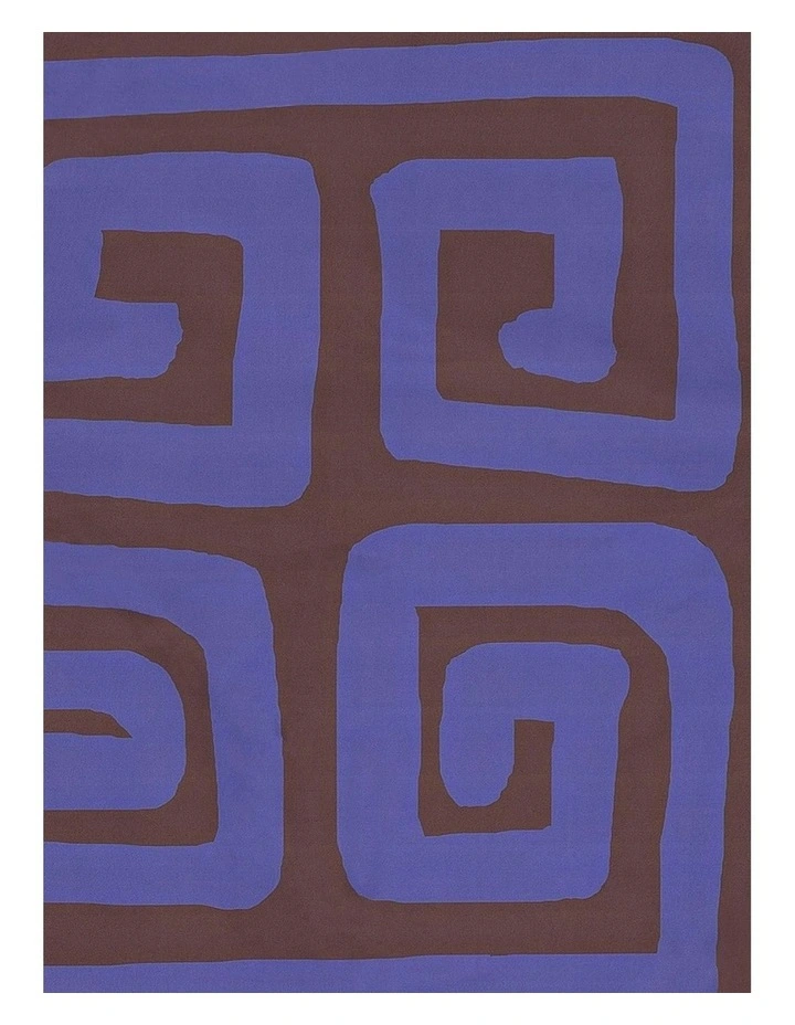 Mylo Beach Mat in Indigo and Chocolate image 5