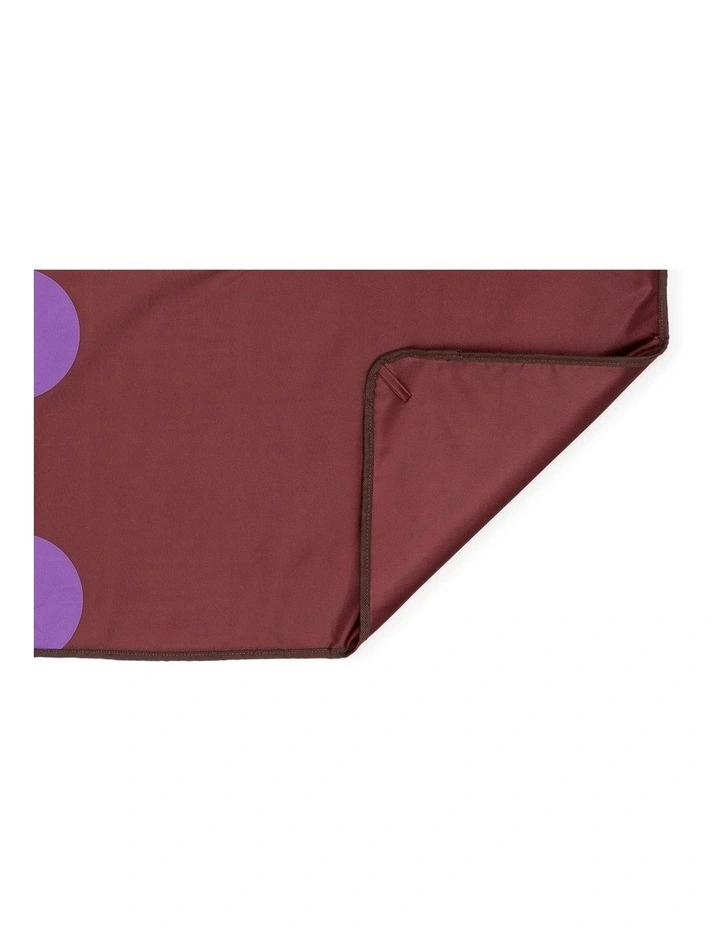Selene Beach Mat in Plum/Garnet image 4