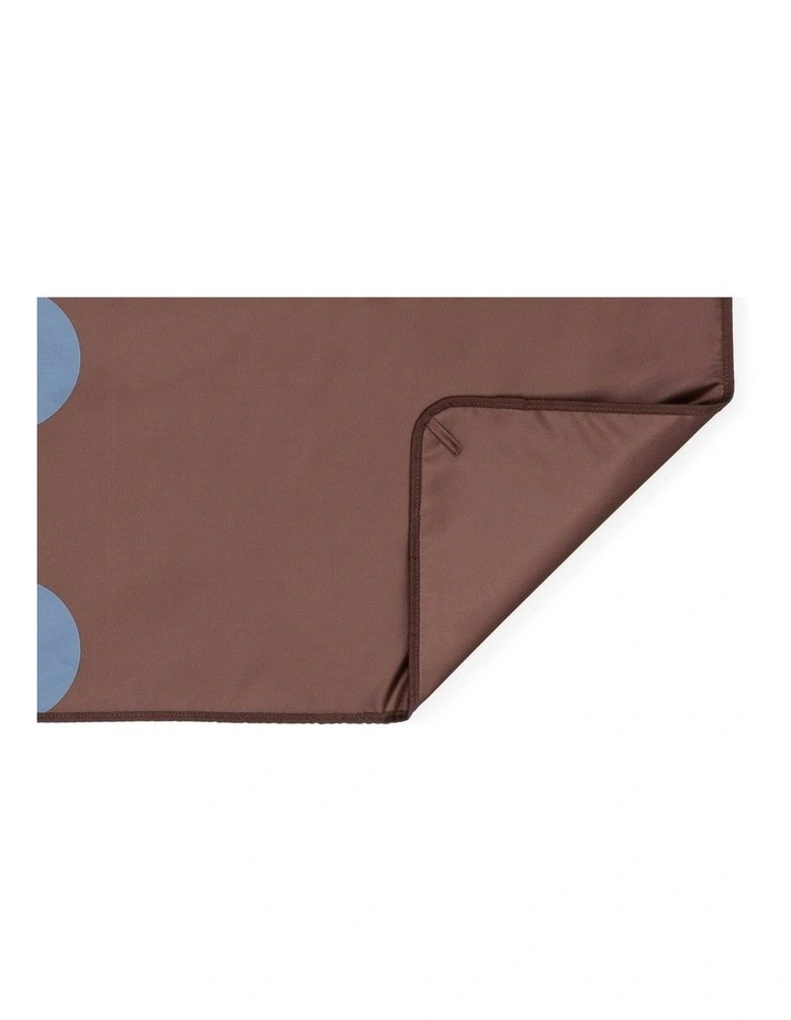 Luva Beach Mat in Ocean/Chocolate image 4