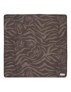 Zama Beach Mat in Tonal Chocolate