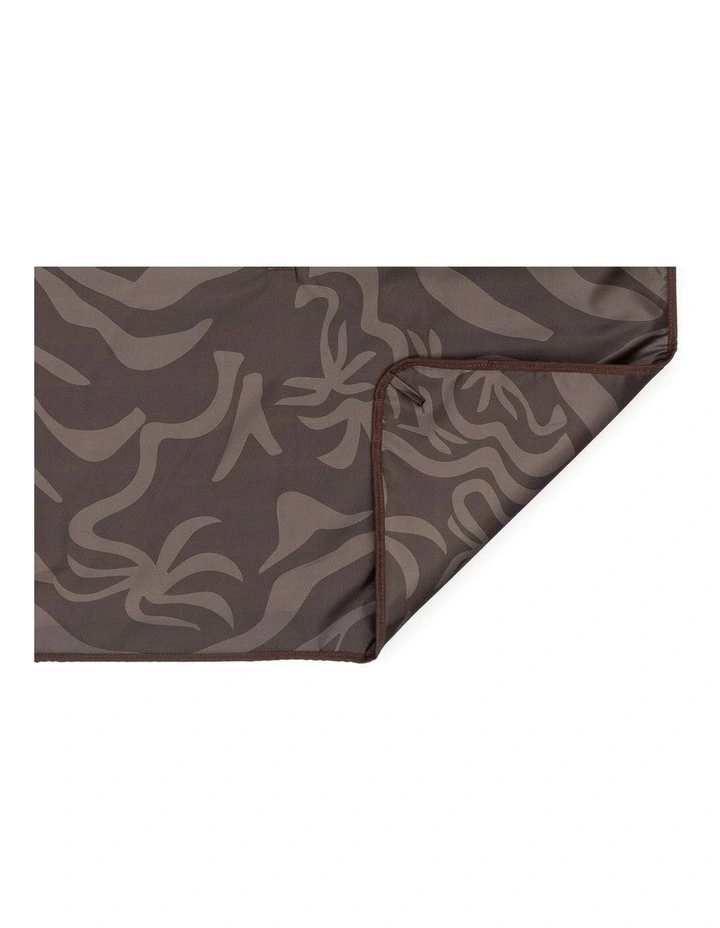 Zama Beach Mat in Tonal Chocolate image 4