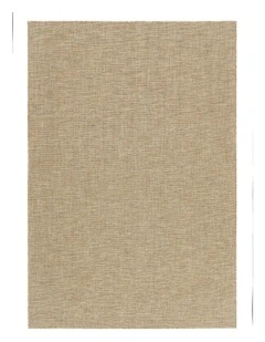 Dune Woven Indoor Outdoor Rug in Natural Beige