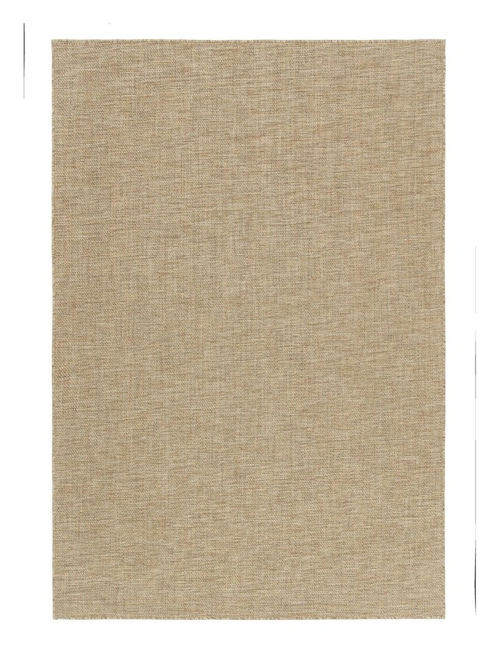 Dune Woven Indoor Outdoor Rug in Natural Beige image 1