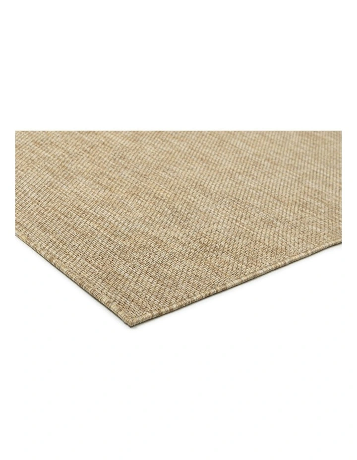 Dune Woven Indoor Outdoor Rug in Natural Beige image 2