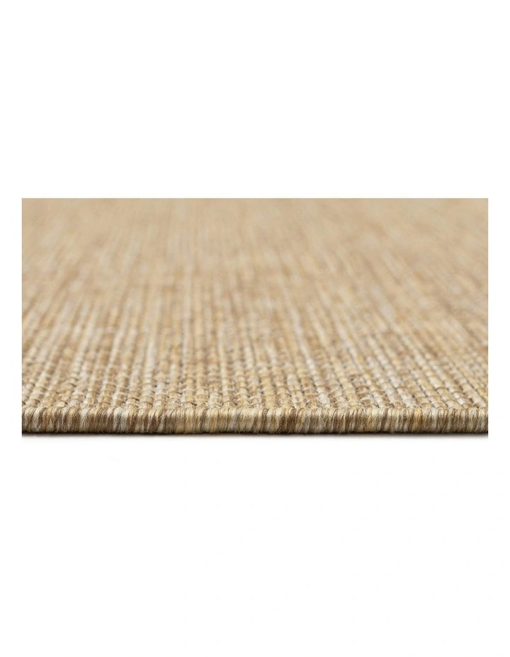 Dune Woven Indoor Outdoor Rug in Natural Beige image 6