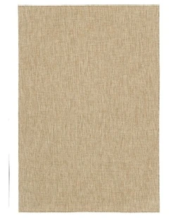 Ilya Woven Indoor Outdoor Rug in Sandy Beige