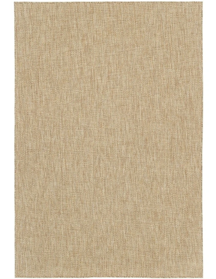 Ilya Woven Indoor Outdoor Rug in Sandy Beige image 7