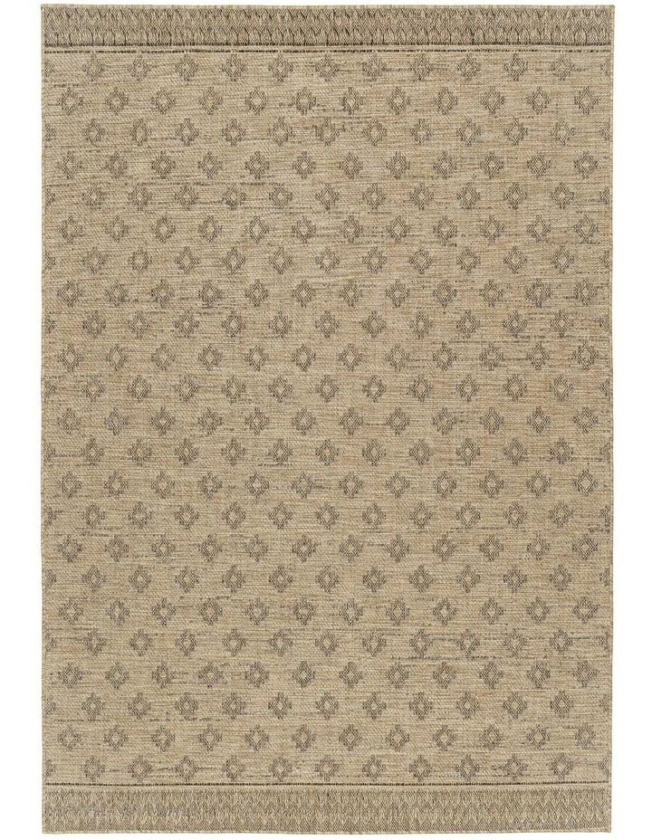 Cove Medallion Indoor Outdoor Rug in Sand Nude and Ash image 7