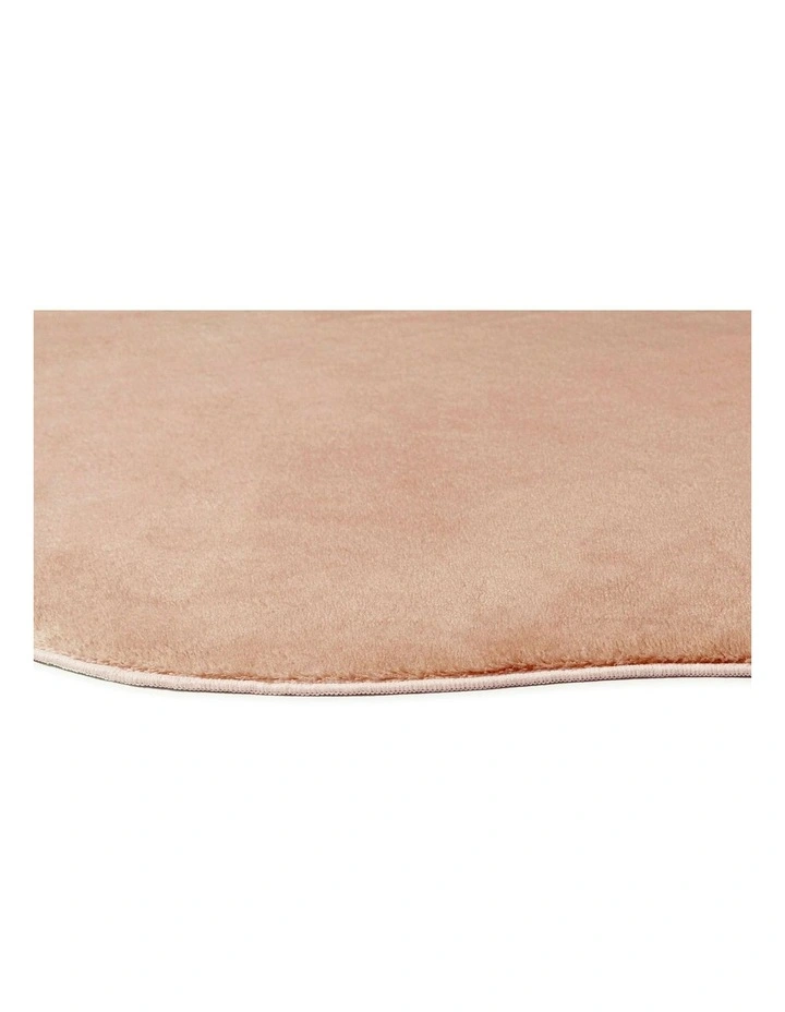 Taliya Irregular Shape Washable Rug in Dark Beige image 2