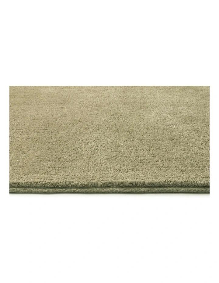 Rabiya Shag Rug in Green image 3