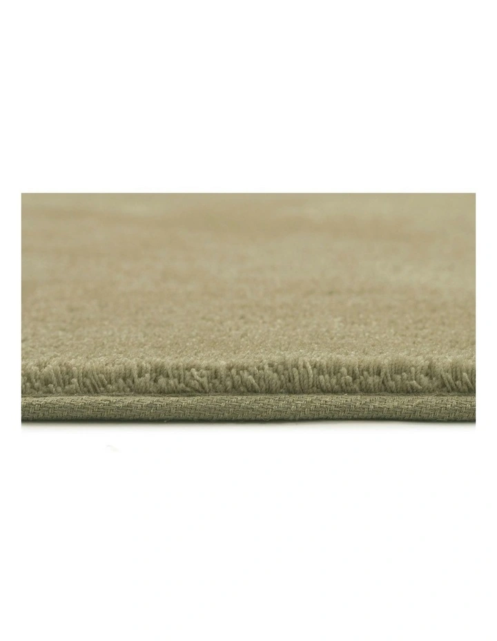 Rabiya Shag Rug in Green image 6