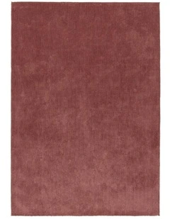 Medora Shag Rug in Red