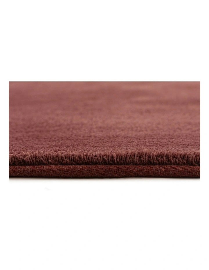 Medora Shag Rug in Red image 6