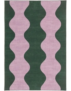 Cuenca Wave Washable Rug in Multi