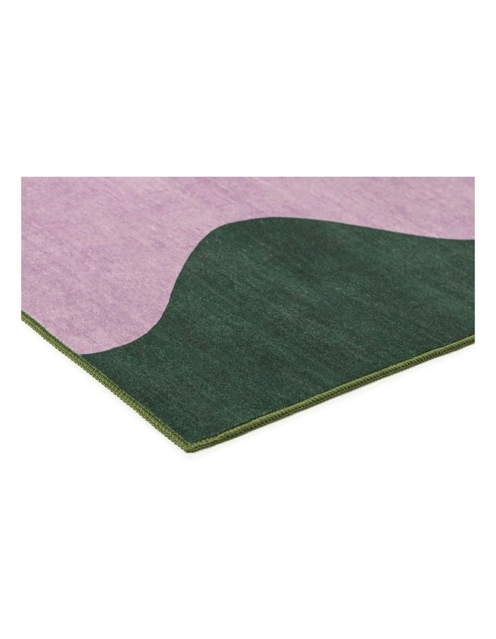 Cuenca Wave Washable Rug in Multi image 2