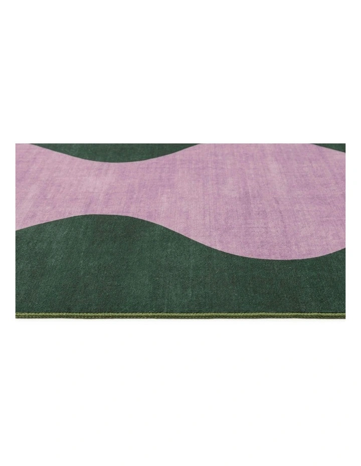 Cuenca Wave Washable Rug in Multi image 3